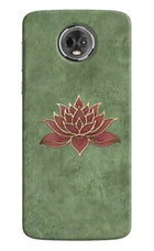 Lotus Grace Moto E5 Plus Hard Case Back Cover by Casekaro