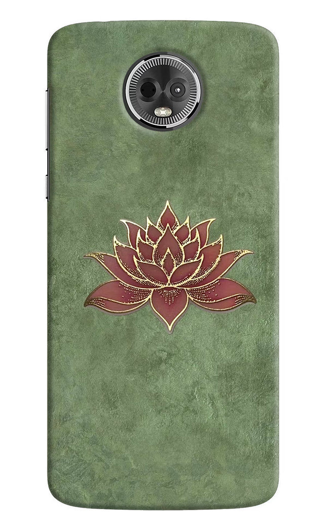 Lotus Grace Moto E5 Plus Hard Case Back Cover by Casekaro