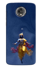 Cosmic Krishna Moto E5 Plus Hard Case Back Cover by Casekaro