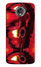Fire Eye Moto E5 Plus Hard Case Back Cover by Casekaro