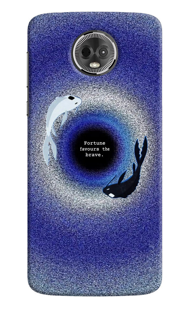 Dark Koi Moto E5 Plus Hard Case Back Cover by Casekaro