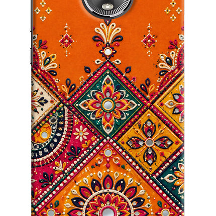 Kutch Glow Moto E5 Plus Hard Case Back Cover by Casekaro