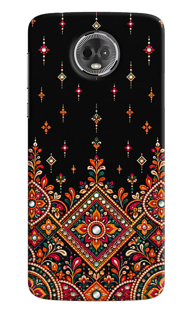 Noir Mehfil Moto E5 Plus Hard Case Back Cover by Casekaro