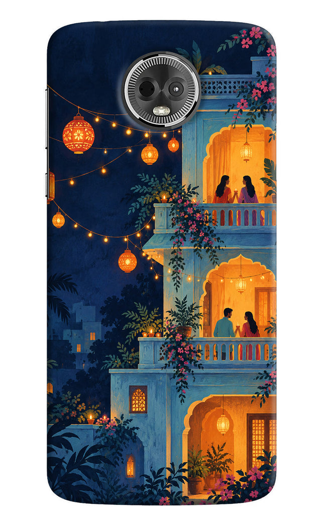 Balcony Glow Moto E5 Plus Back Cover