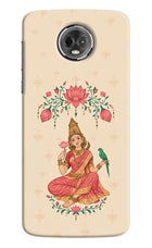Goddess Lakshmi Moto E5 Plus Back Cover