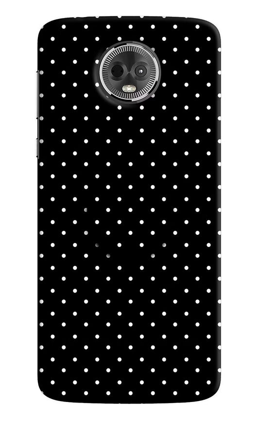 White Dots Moto E5 Plus Pop Case by Casekaro