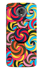 Spiral Pattern Moto E5 Plus Pop Case by Casekaro