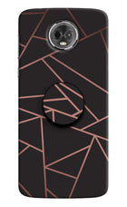 Geometric Pattern Moto E5 Plus Pop Case by Casekaro