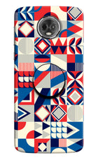 Colorful Pattern Moto E5 Plus Pop Case by Casekaro