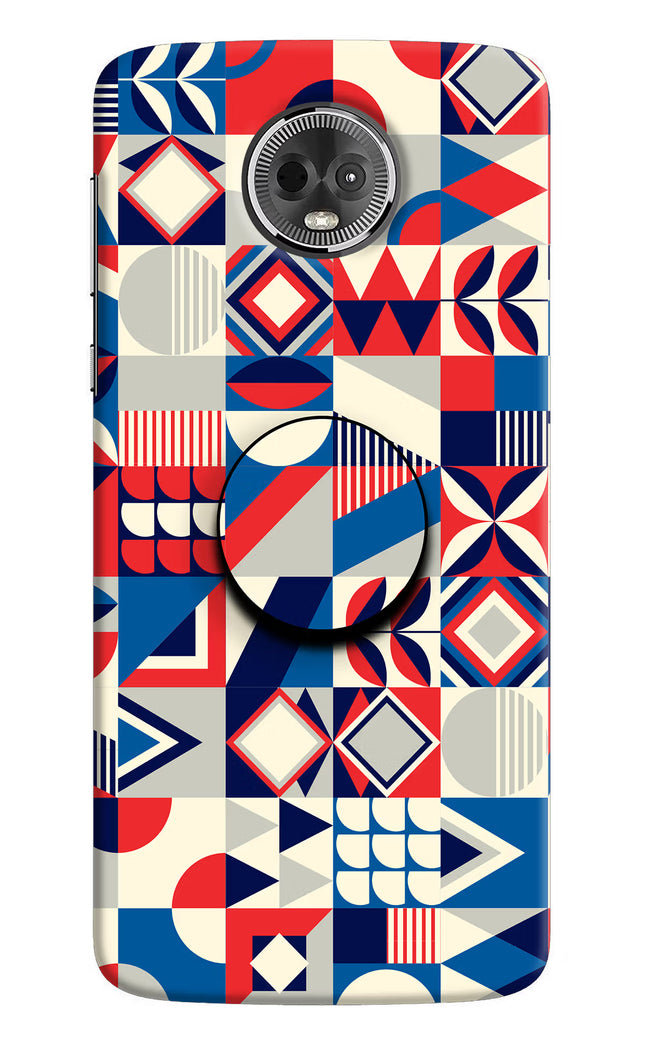 Colorful Pattern Moto E5 Plus Pop Case by Casekaro