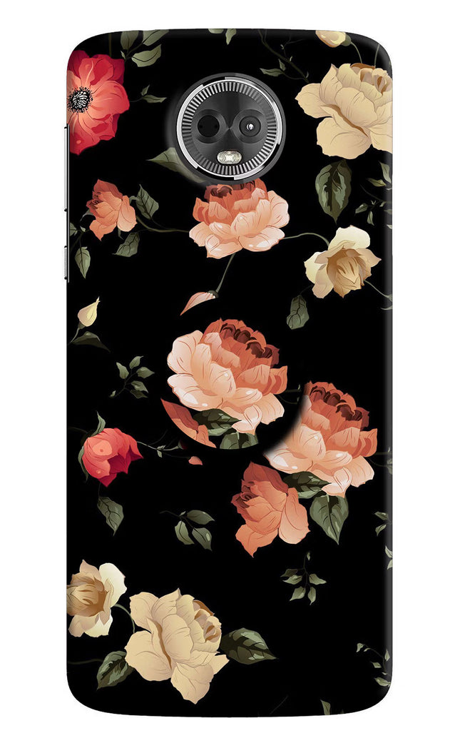 Flowers Moto E5 Plus Pop Case by Casekaro