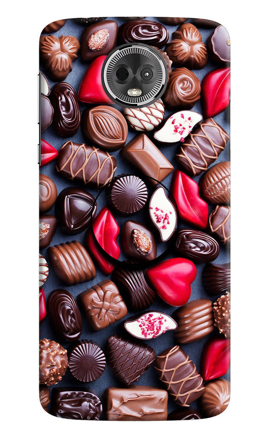 Chocolates Moto E5 Plus Pop Case by Casekaro
