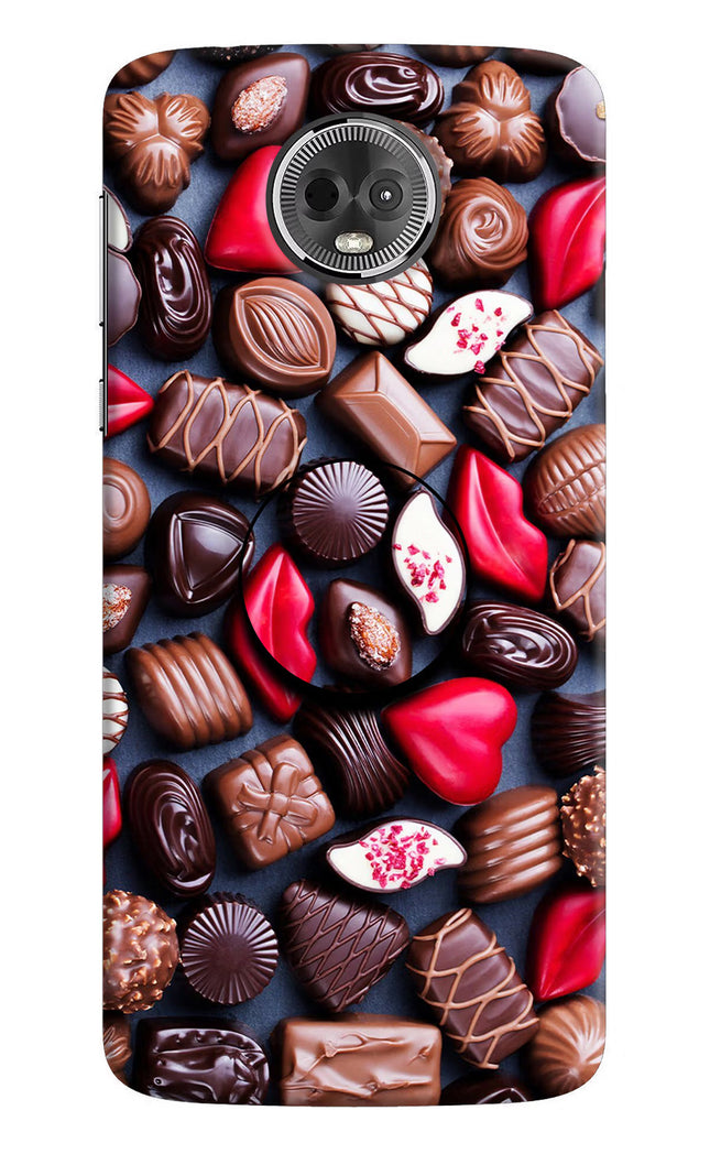 Chocolates Moto E5 Plus Pop Case by Casekaro