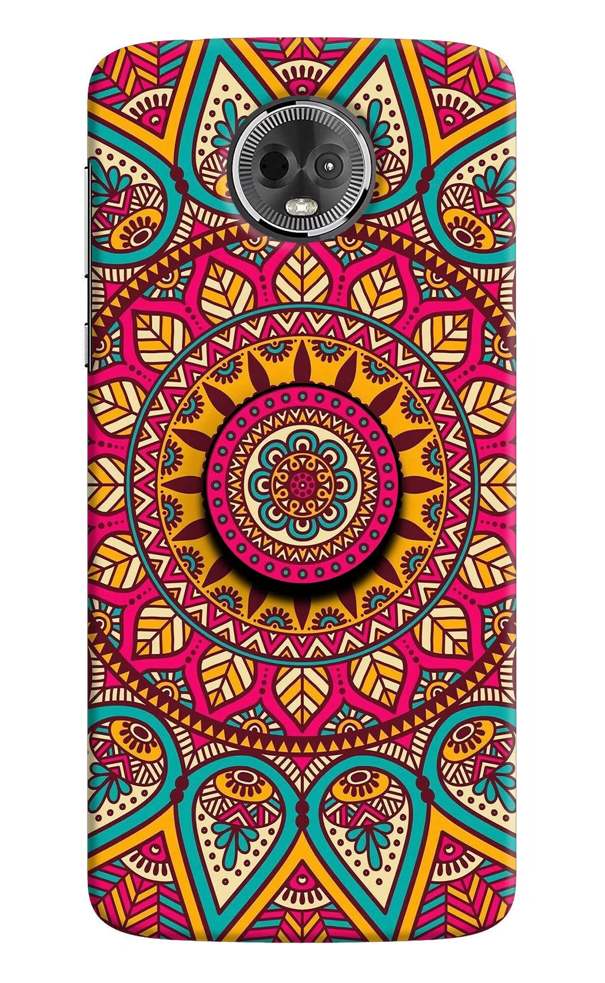 Mandala Moto E5 Plus Pop Case by Casekaro