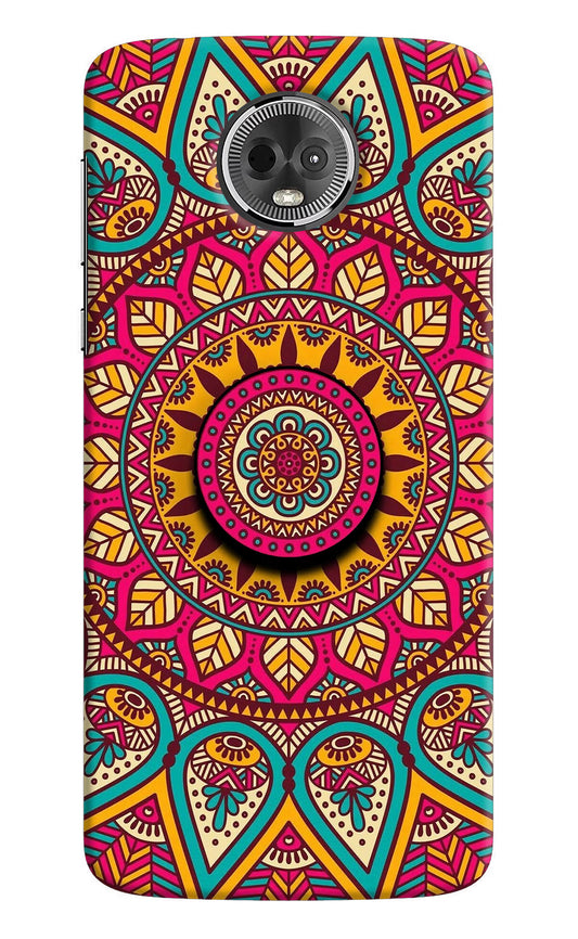 Mandala Moto E5 Plus Pop Case by Casekaro