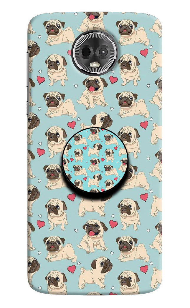 Pug Dog Moto E5 Plus Pop Case by Casekaro