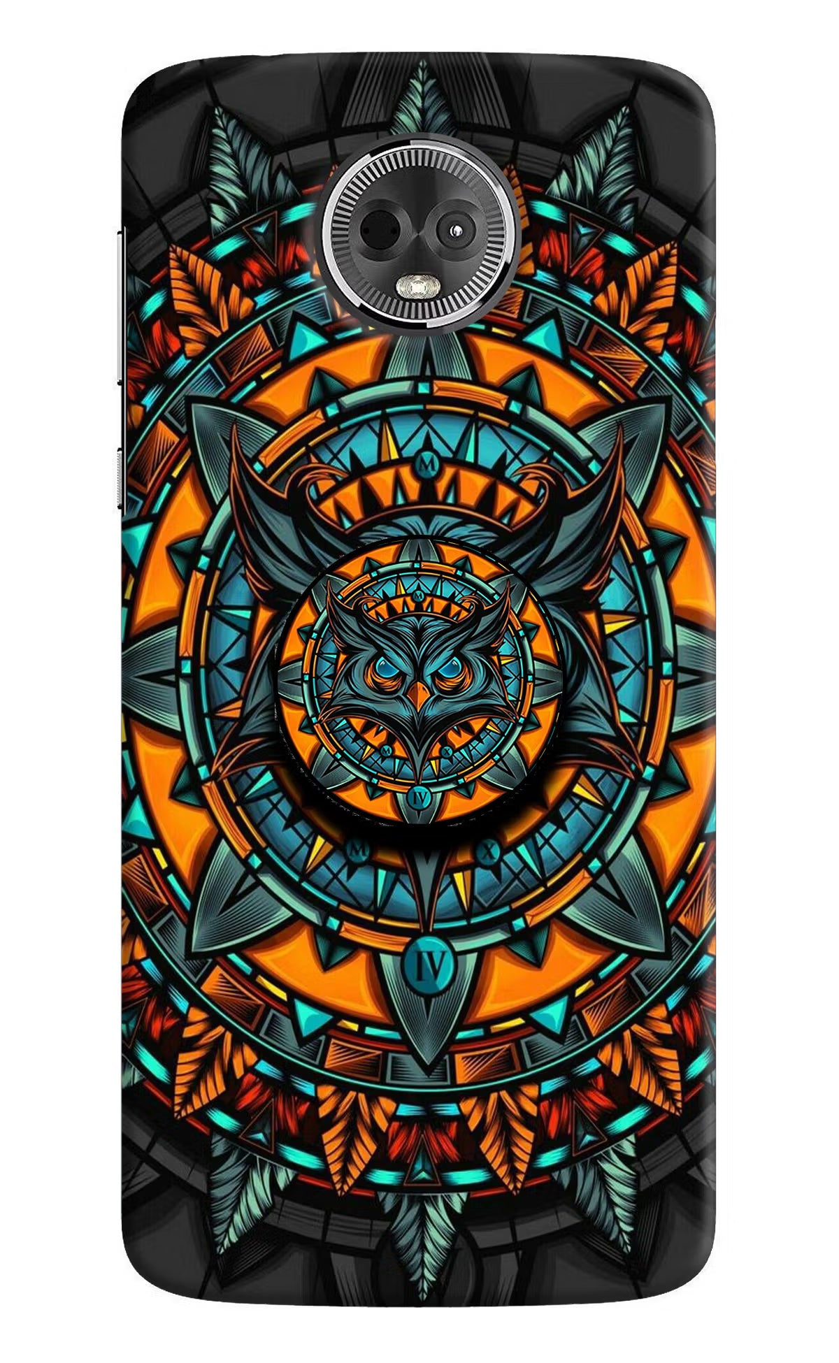 Angry Owl Moto E5 Plus Pop Case by Casekaro