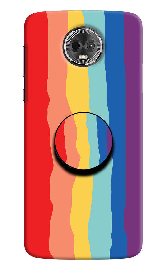 Rainbow Moto E5 Plus Pop Case by Casekaro