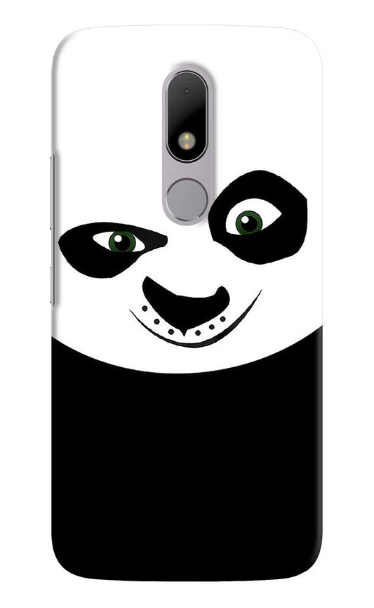 Panda Moto M Hard Case Back Cover by Casekaro