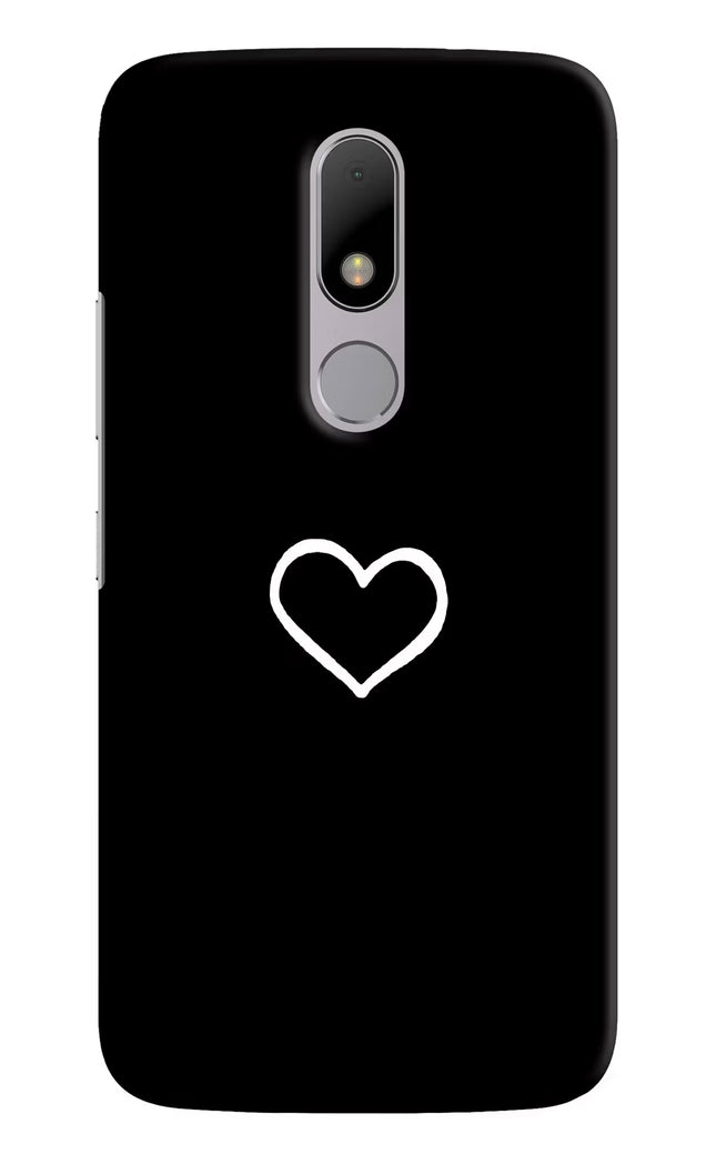 Heart Moto M Hard Case Back Cover by Casekaro