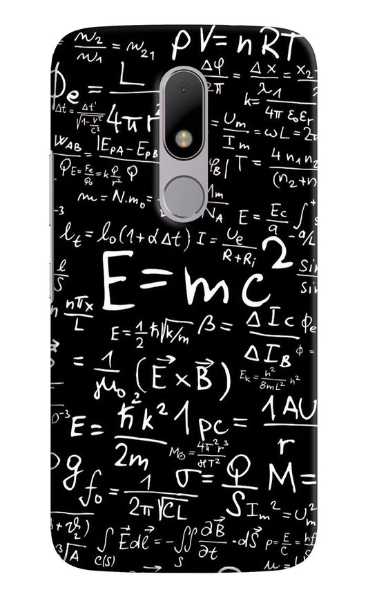 Physics Formula Moto M Hard Case Back Cover by Casekaro