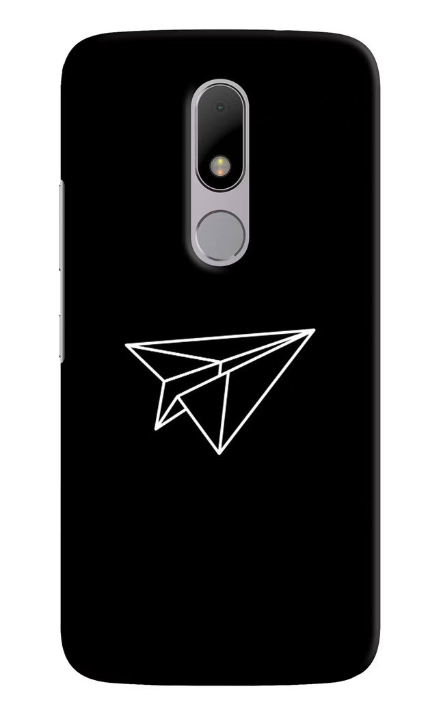 Paper Plane White Moto M Hard Case Back Cover by Casekaro
