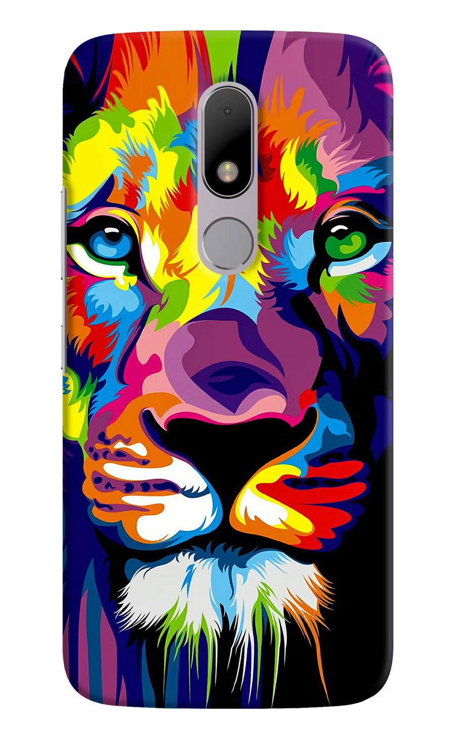 Lion Moto M Back Cover, Hard case