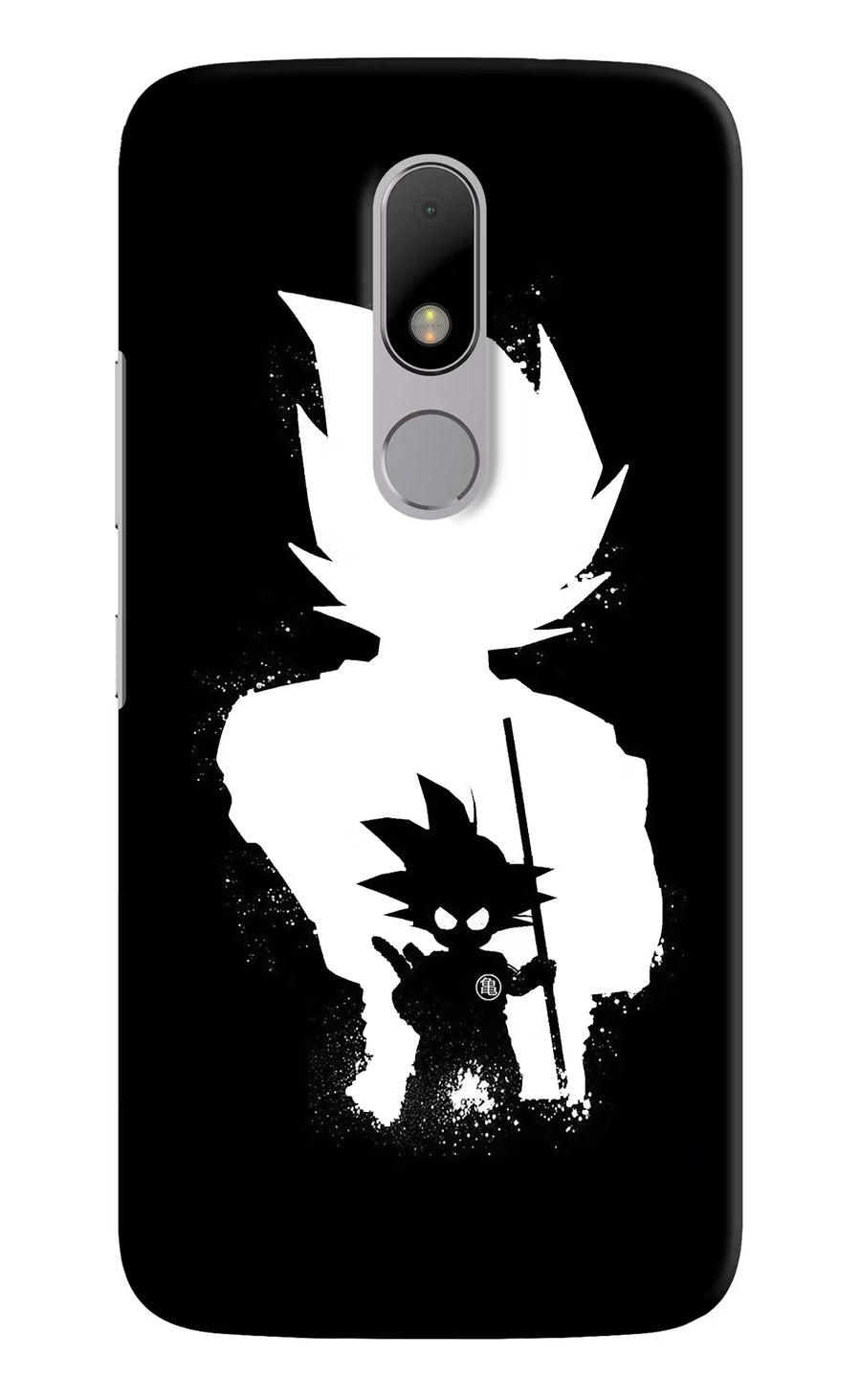 Goku Shadow Moto M Back Cover, Hard case