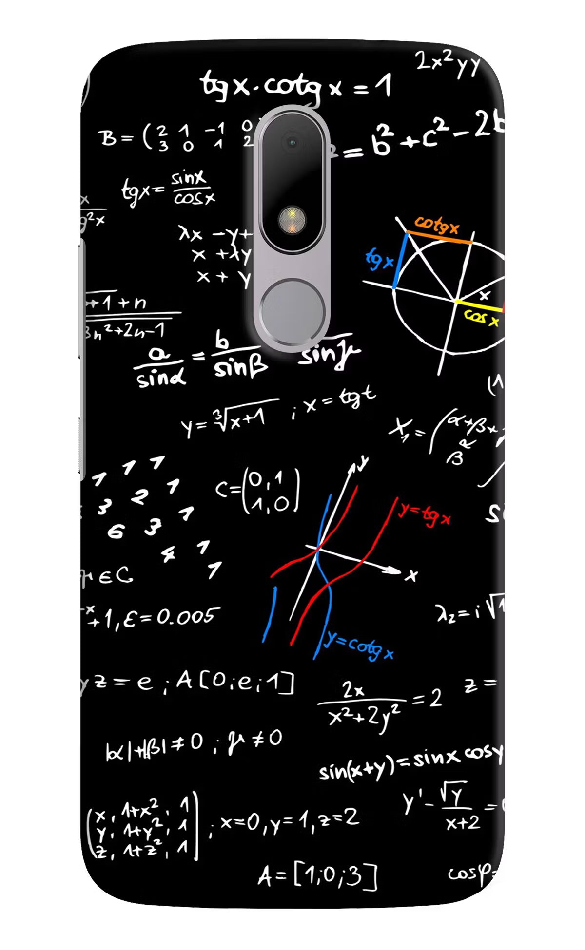 Mathematics Formula Moto M Hard Case Back Cover by Casekaro