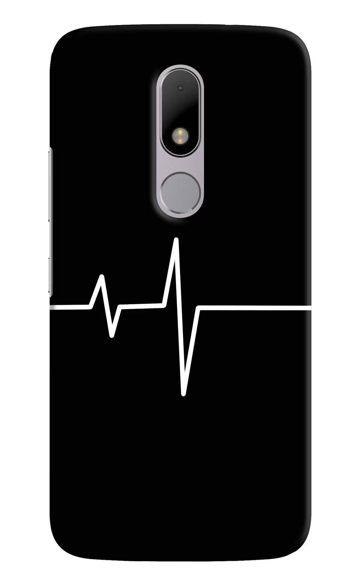 Heart Beats Moto M Hard Case Back Cover by Casekaro