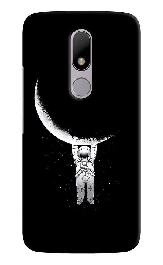 Moon Space Moto M Hard Case Back Cover by Casekaro