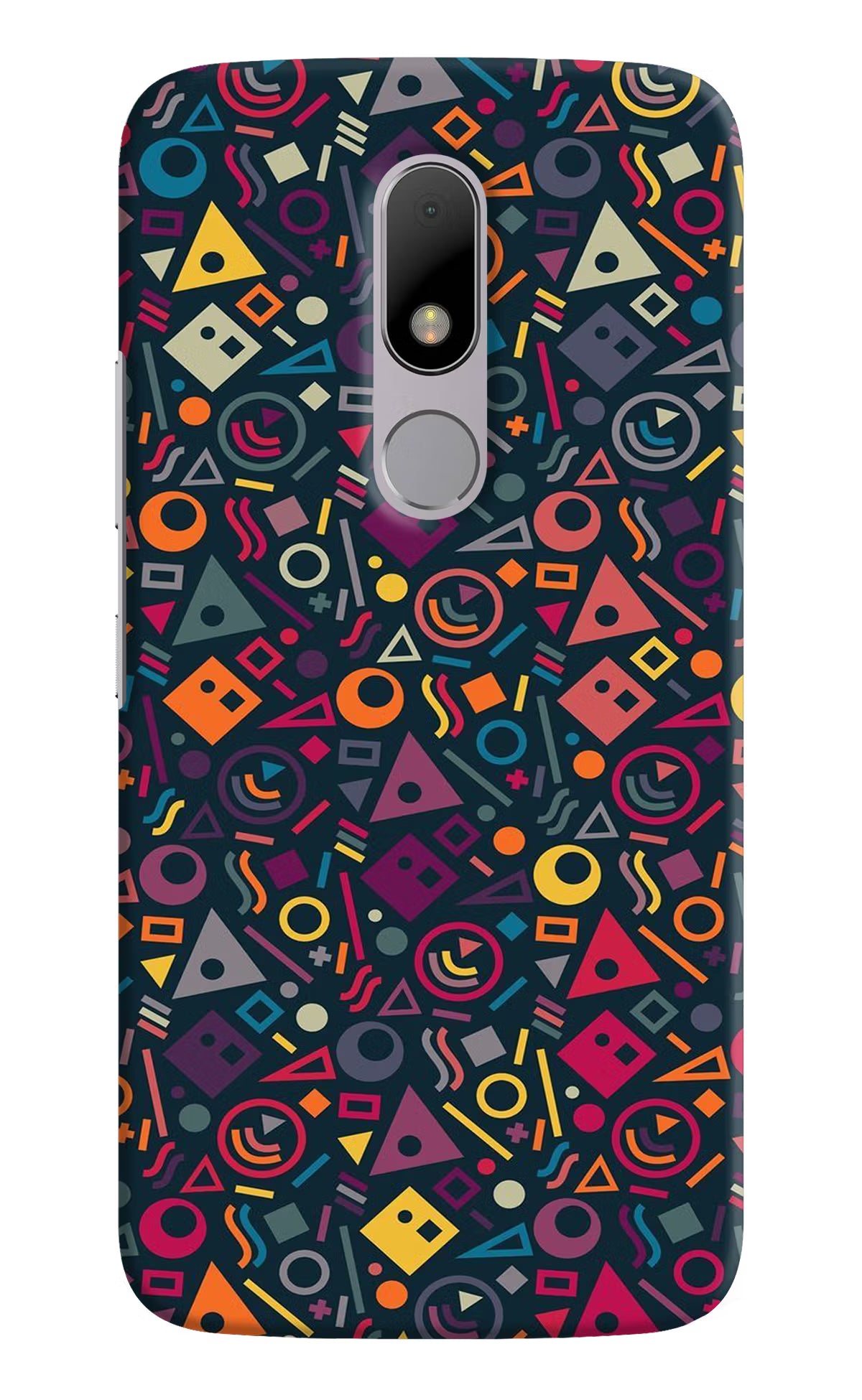 Geometric Abstract Moto M Hard Case Back Cover by Casekaro