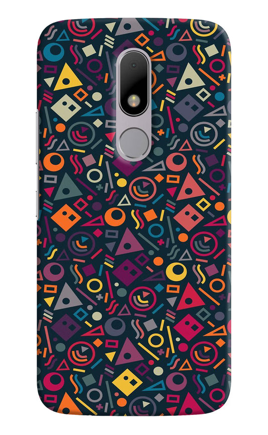 Geometric Abstract Moto M Hard Case Back Cover by Casekaro