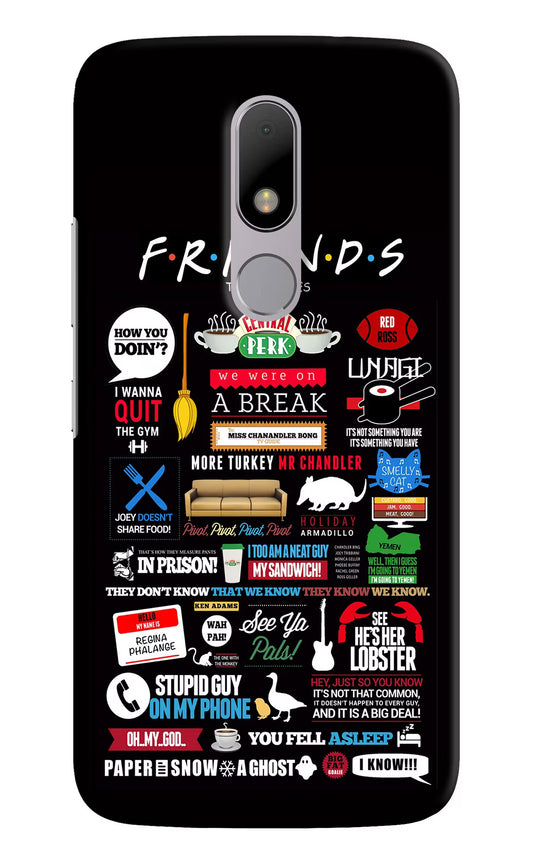 FRIENDS Moto M Hard Case Back Cover by Casekaro
