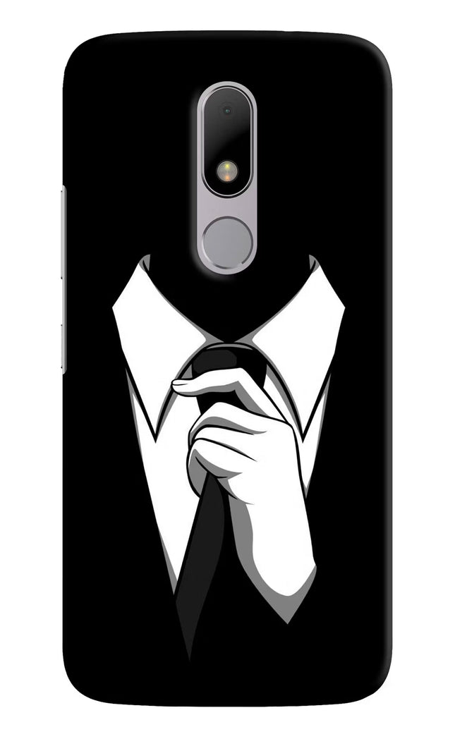 Black Tie Moto M Hard Case Back Cover by Casekaro