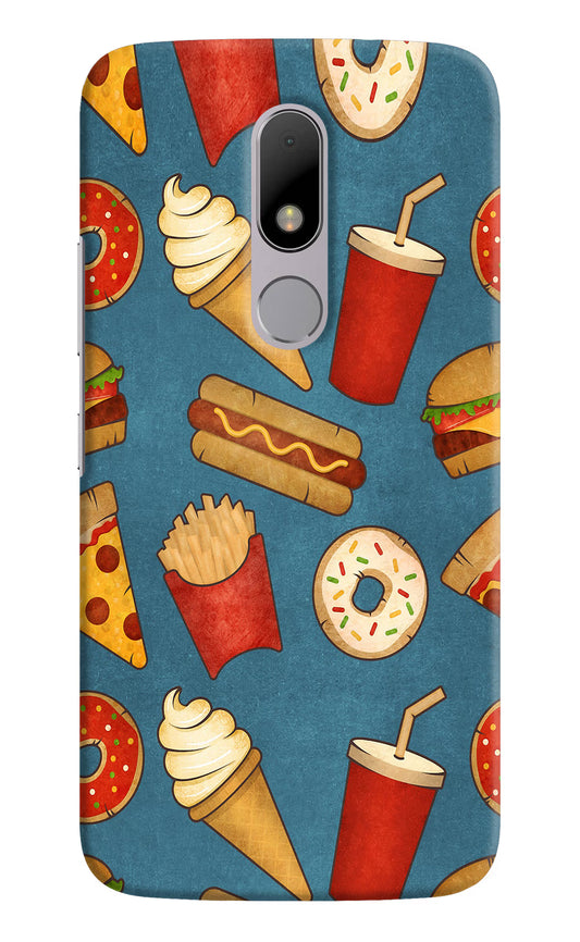 Foodie Moto M Hard Case Back Cover by Casekaro
