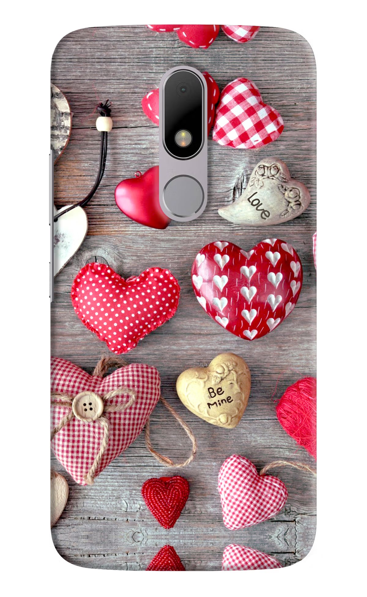 Love Wallpaper Moto M Hard Case Back Cover by Casekaro
