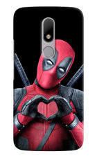 Deadpool Moto M Hard Case Back Cover by Casekaro