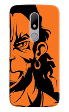 Hanuman Moto M Hard Case Back Cover by Casekaro