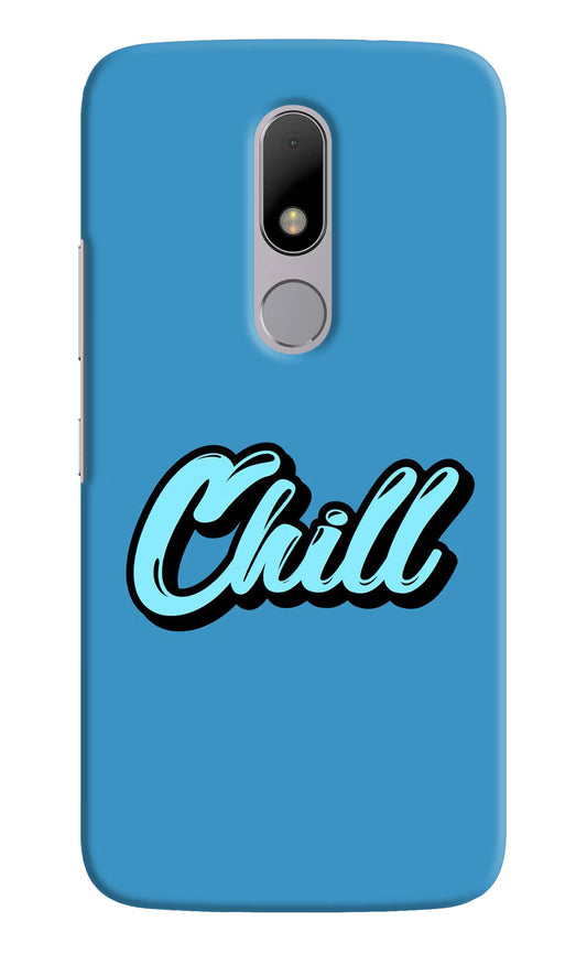 Chill Moto M Hard Case Back Cover by Casekaro