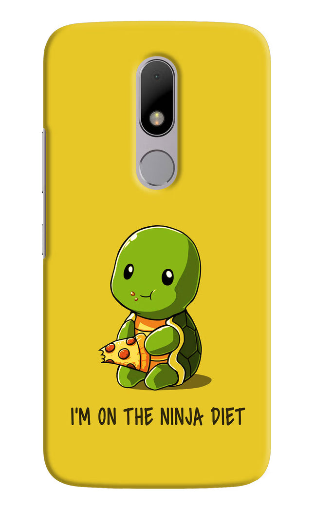 I'm on Ninja Diet Moto M Hard Case Back Cover by Casekaro
