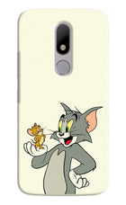 Tom & Jerry Moto M Hard Case Back Cover by Casekaro