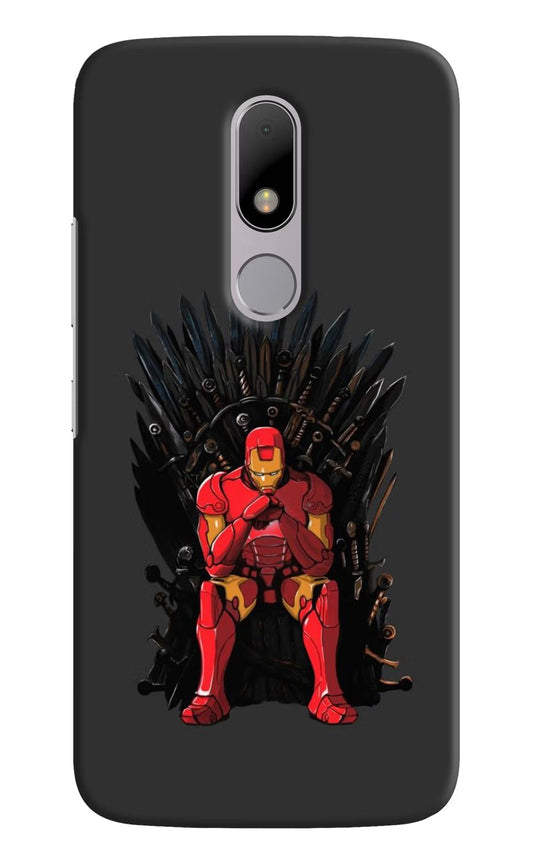 Ironman Throne Moto M Hard Case Back Cover by Casekaro