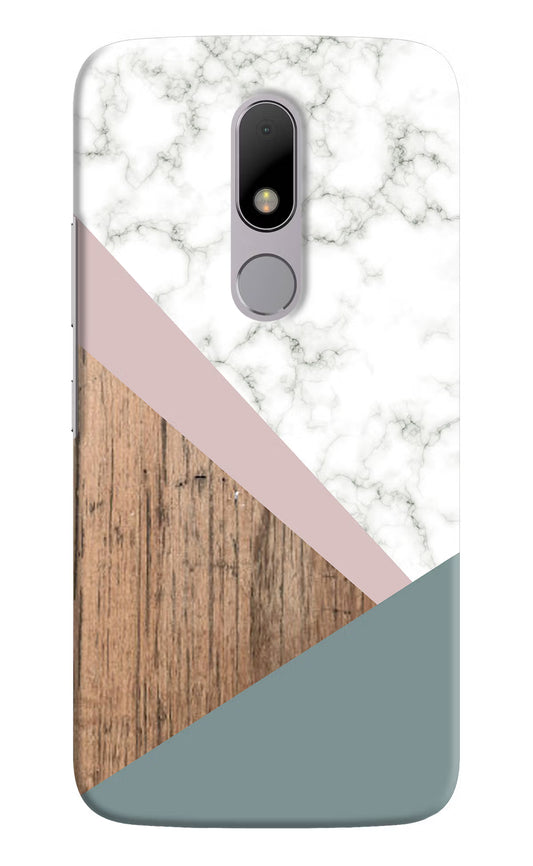 Marble wood Abstract Moto M Hard Case Back Cover by Casekaro