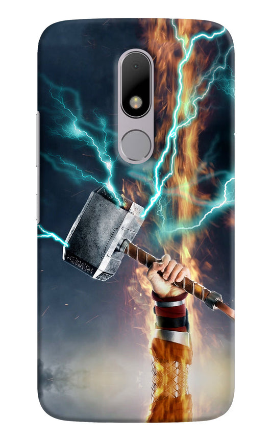 Thor Hammer Mjolnir Moto M Hard Case Back Cover by Casekaro