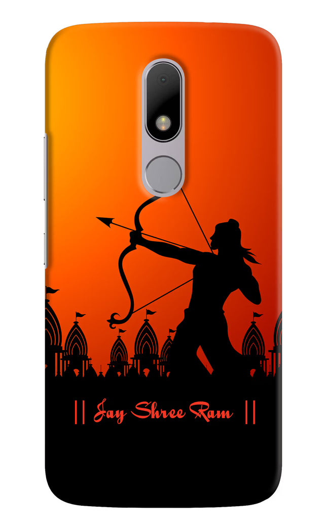 Lord Ram - 4 Moto M Hard Case Back Cover by Casekaro