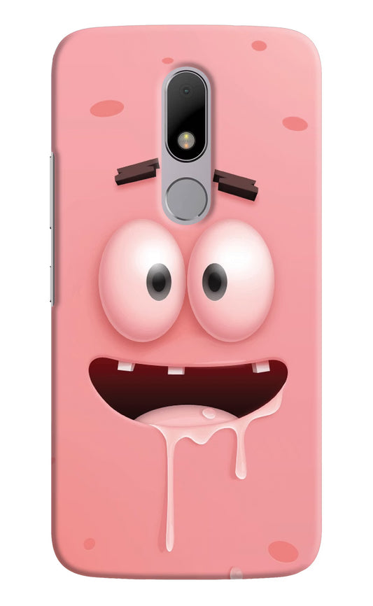 Sponge 2 Moto M Hard Case Back Cover by Casekaro