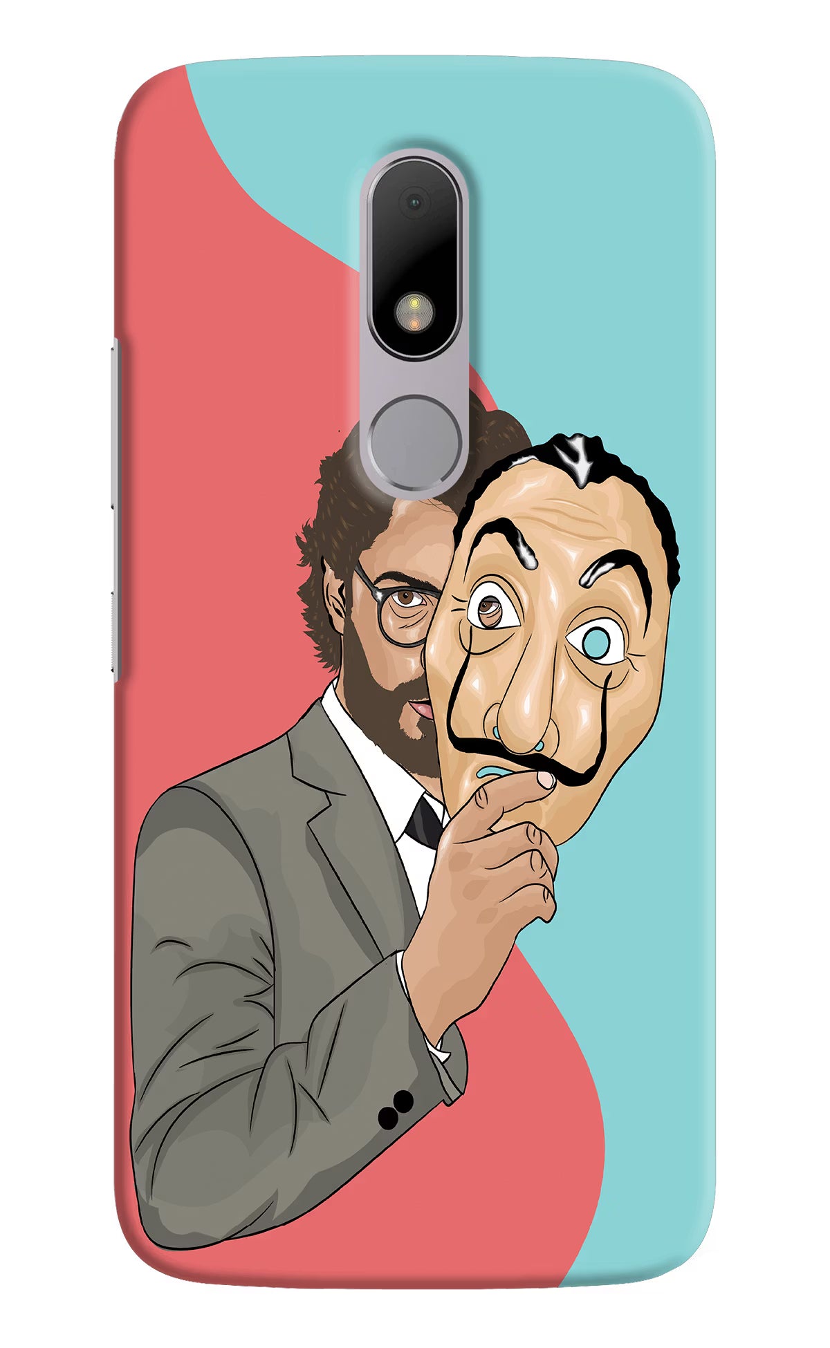 Professor Moto M Hard Case Back Cover by Casekaro