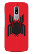 Spider Moto M Hard Case Back Cover by Casekaro