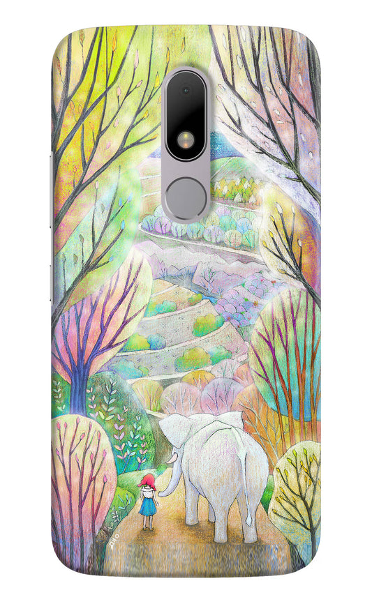 Nature Painting Moto M Hard Case Back Cover by Casekaro